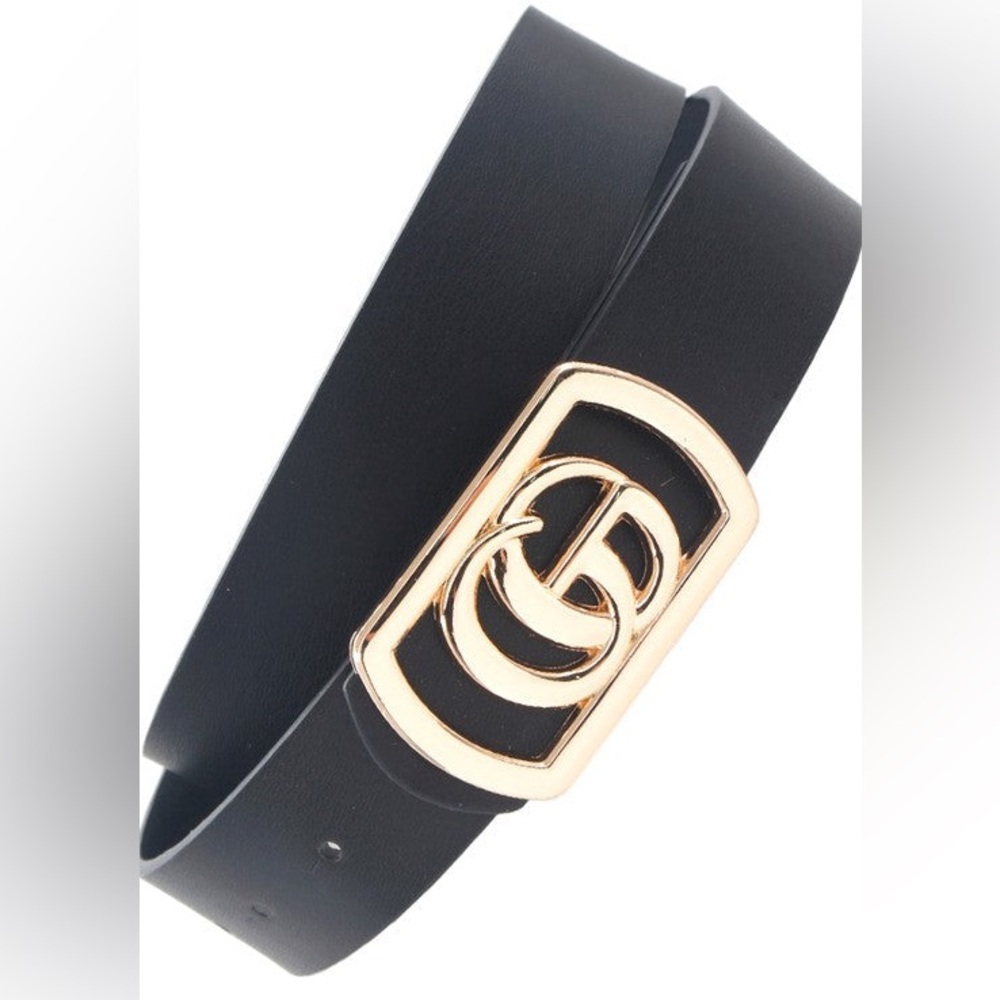 🆕🩷LT. PINK RECTANGULAR BUCKLE NWT - image 2